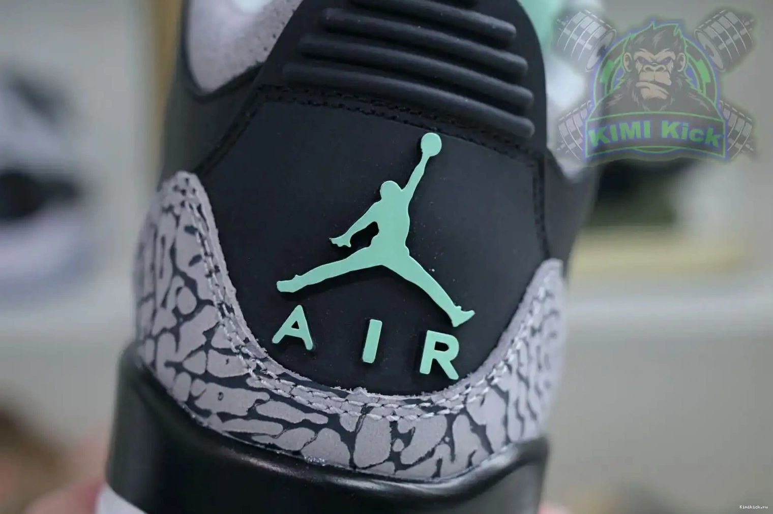 Glow 3 Green Jordan Air Kimikick 0521